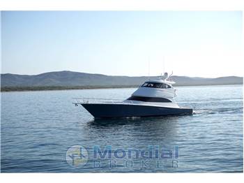 Viking 62 Enclosed Bridge