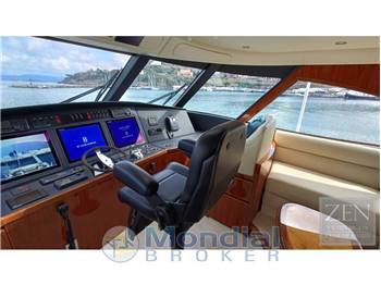 Viking 62 Enclosed Bridge