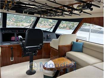Viking 62 Enclosed Bridge