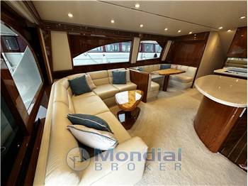 Viking 62 Enclosed Bridge