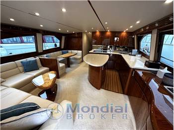 Viking 62 Enclosed Bridge