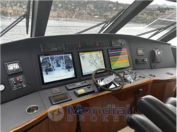 Viking 62 Enclosed Bridge