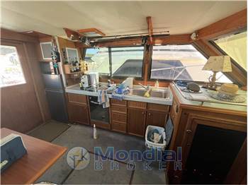 Hatteras 37 Fly doppia guida