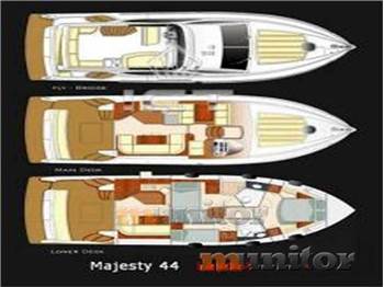 Majesty yachts Majesty 44 fly