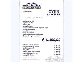 Oven yacht Lancia500