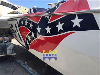 Cigarette R.T. 38' Top Gun