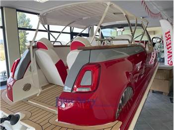 Nuova Fiat 500 Offshore Mercury 40 PRO Pronta Mare