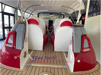 Nuova Fiat 500 Offshore Mercury 40 PRO Pronta Mare
